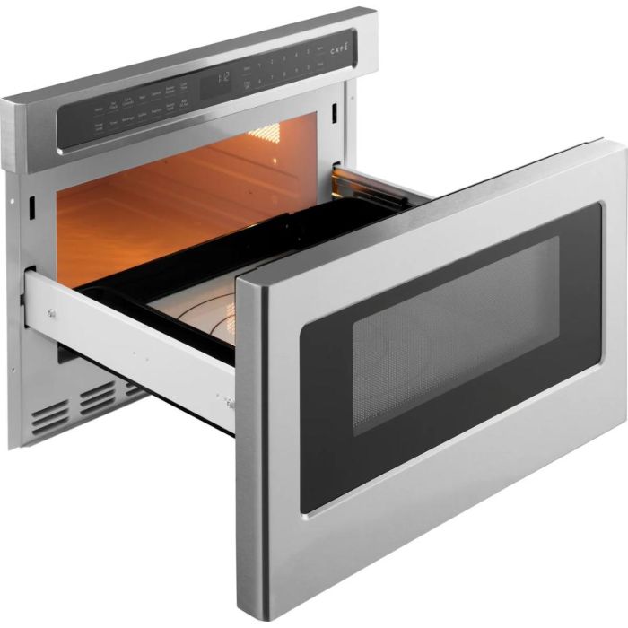 Over the range microwave 1500 W 1.2 cu. ft. GE Café CWLC12P2RS1  Stainless Capacity 1.2 cubic feet  power 1500 watt  Built-in