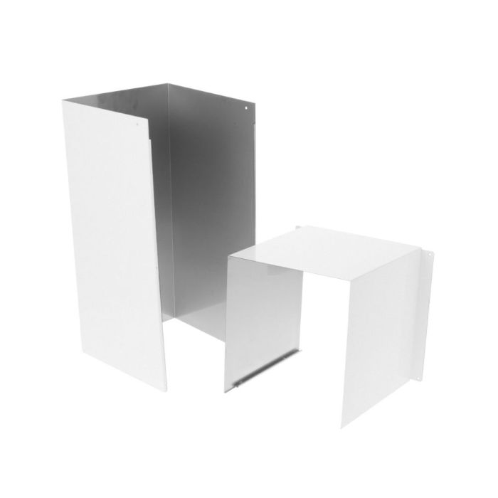Extension de cache-conduit, 8 po, Blanc Mat, GE Café CX8DC9SPWM en Blanc présenté par Corbeil Electroménager