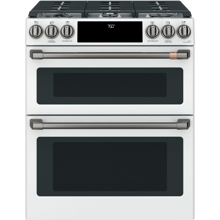 Gas Range Knobs and Handles GE Café CXFCGHKPMBZ in Black showcased by Corbeil Appliances