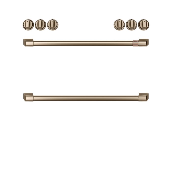 CXFCGHKPMBZ100-Brushed bronze knobs/handles   en Bronze présenté par Corbeil Electroménager