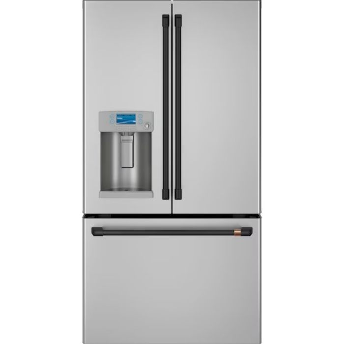 Refrigeration Handle Kit GE Café CXMA3H3PNFB in Black showcased by Corbeil Appliances