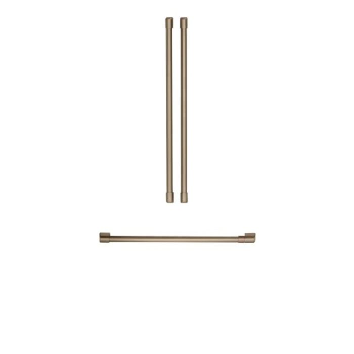 Kit de poignée de réfrigération GE Café CXMB3H3PNBZ en Bronze présenté par Corbeil Electroménager