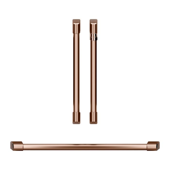 Double Oven Handle Kit GE Café CXWDFHKPMCU in Copper showcased by Corbeil Appliances