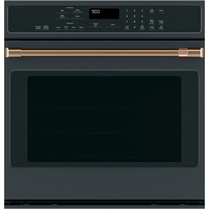 Single Wall Oven Handle GE Café CXWS0H0PMBZ in Bronze showcased by Corbeil Appliances