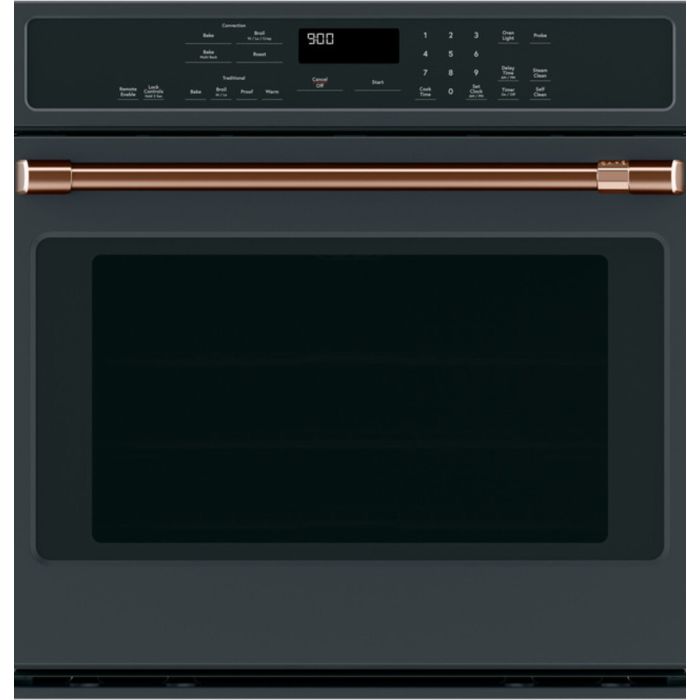 30" Single Wall Oven Handle GE Café CXWS0H0PMCU in Copper showcased by Corbeil Appliances