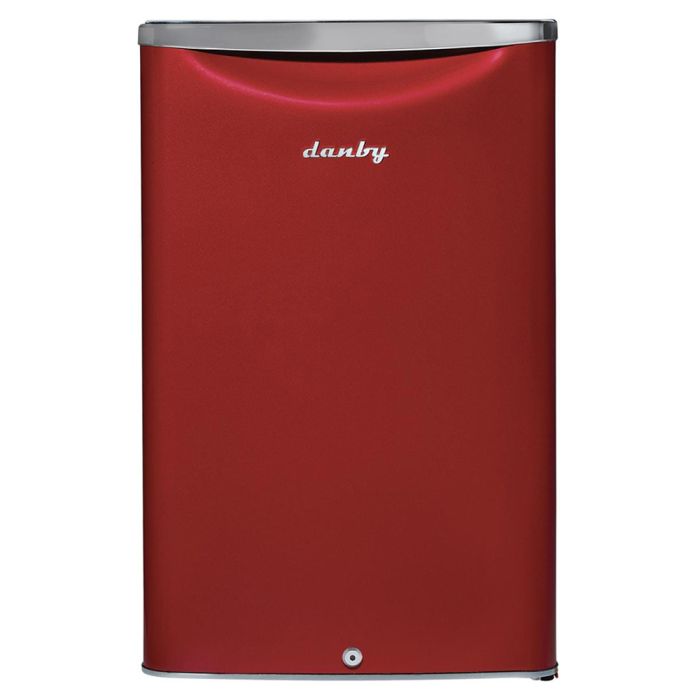 Refrigérateur Danby DAR044A6LDB Rouge Compact largeur 21 pouces Capacité 4.4 pieds cubes