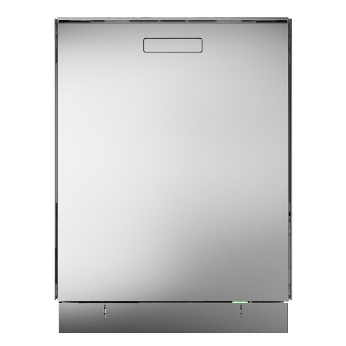 23.87 In. 39 dB Dishwasher Asko DBI786IXXLSSOF width 24 inches  39 Decibels  21 cycles  Built-in