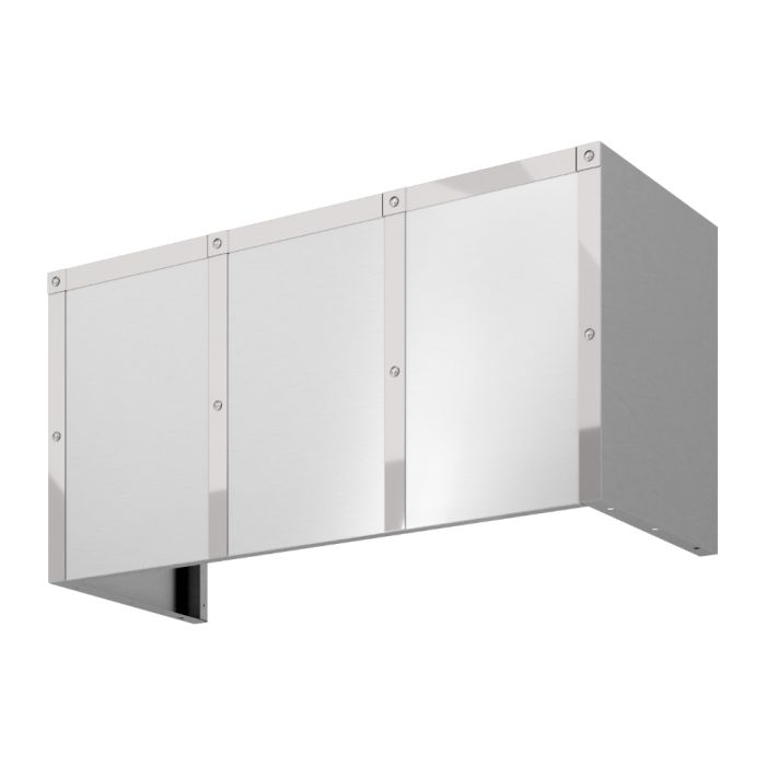 Cache-conduit de hotte aspirante Zephyr DC13612AS en Inox présenté par Corbeil Electroménager