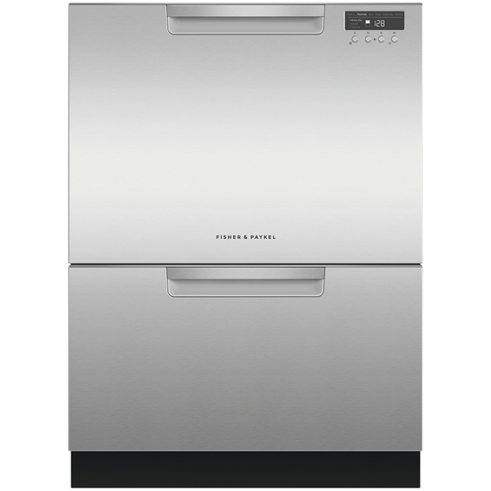 23.56 In. 44 dB Dishwasher Fisher & Paykel DD24DCTX9 N width 24 inches  44 Decibels  9 cycles  Built-in