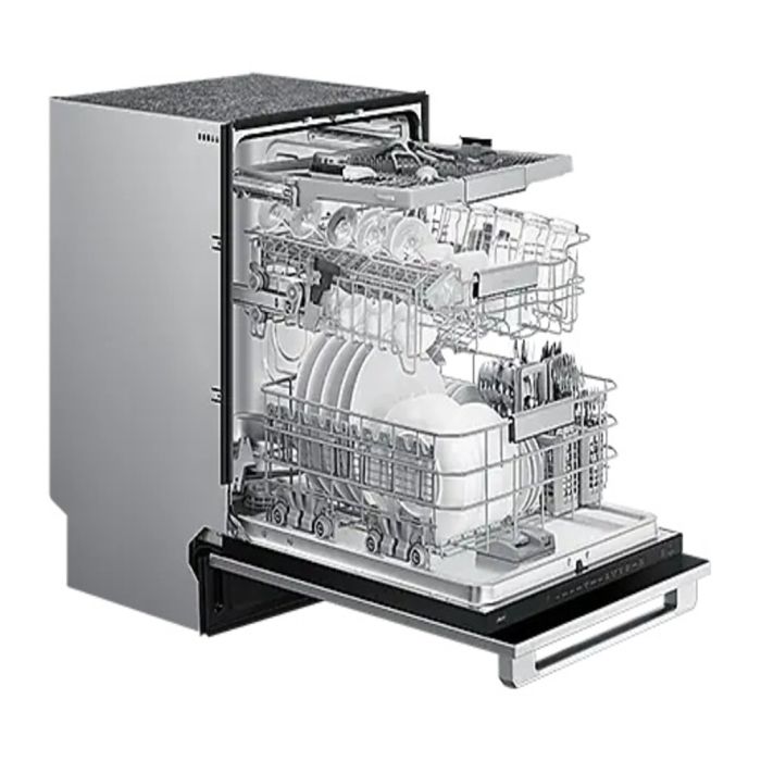 23.375 In. 40 dB Dishwasher Dacor DDW24G9000APDA width 24 inches  40 Decibels  9 cycles  Built-in