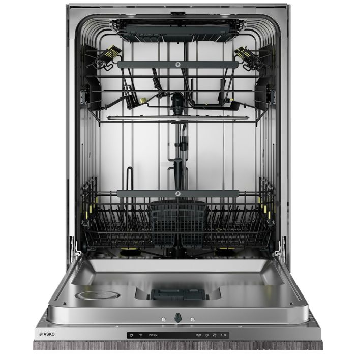 23.87 In. 42 dB Dishwasher Asko DFI564XXL width 24 inches  42 Decibels  9 cycles  Built-in