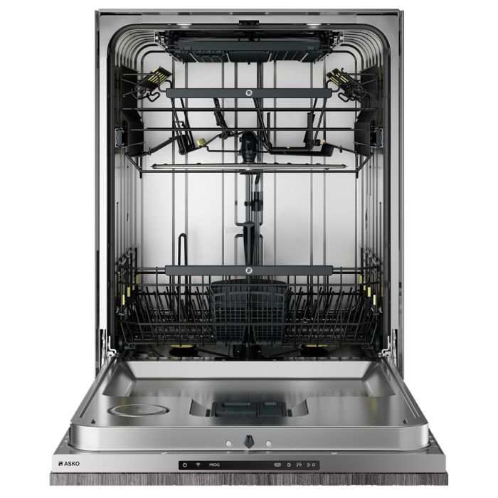 23.87 In. 42 dB Dishwasher Asko DFI564 width 24 inches  42 Decibels  9 cycles  Built-in