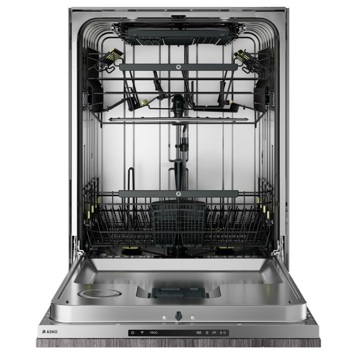 23.87 In. 40 dB Dishwasher Asko DFI565XXLSOF width 24 inches  40 Decibels  9 cycles  Built-in