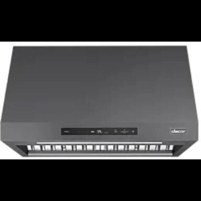 30 In. Professional Hood  600 Cubic feet per minute Dacor DHD30U990CM Graphite Steel  Wall-mount  600 cubic feet per minute