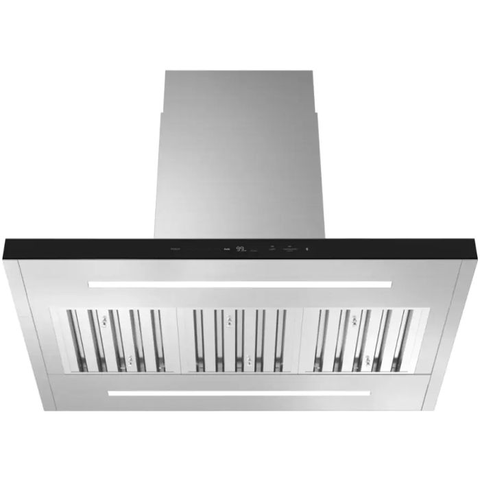 42 In. Chimney Hood  1200 Cubic feet per minute Dacor DHD42U990IS Silver  Island  1200 cubic feet per minute