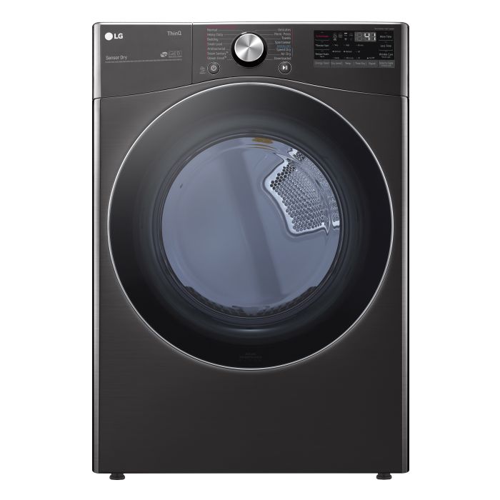 Dryer LG DLEX4200B 7.4 cu. ft. in Black Stainless   Capacity 7.4 cubic feet Cycles 14   Freestanding  Drying system Ventilated