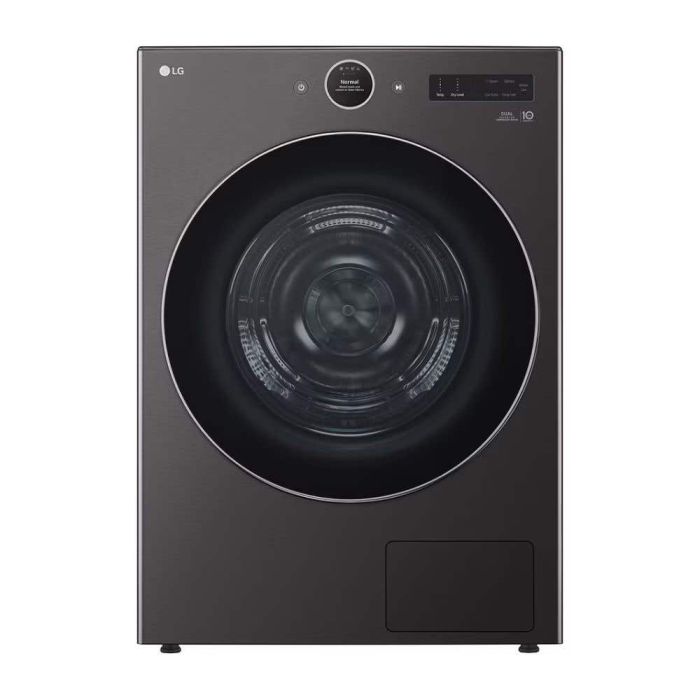 Dryer LG DLHC6702B 7.8 cu. ft. in Black  Capacity 7.8 cubic feet Cycles 23   Built-in  Drying system Heat Pump