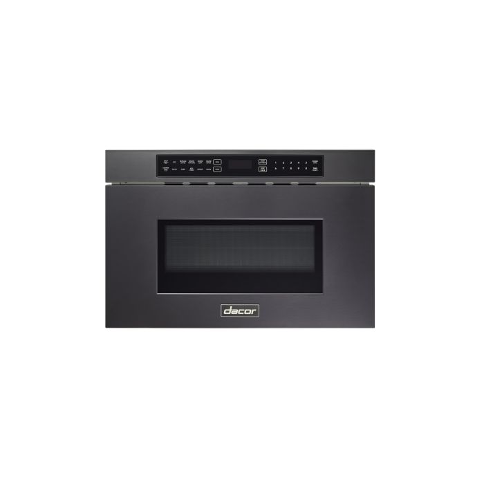 Microwave 350 W 1.2 cu. ft. Dacor DMR24M977WM  Black Stainless  Capacity 1.2 cubic feet  power 350 watt  Built-in
