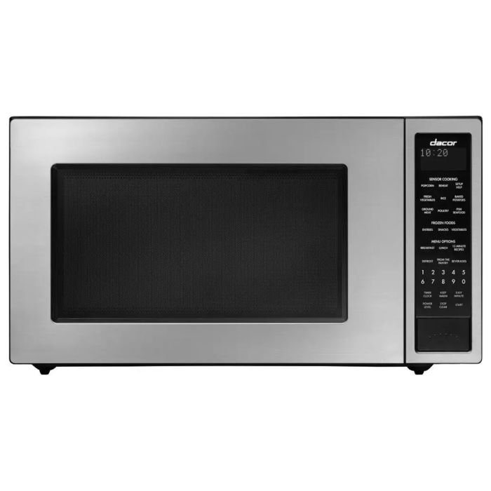 Microwave 350 W 2 cu. ft. Dacor DMW2420S  Stainless Capacity 2 cubic feet  power 350 watt  Built-in