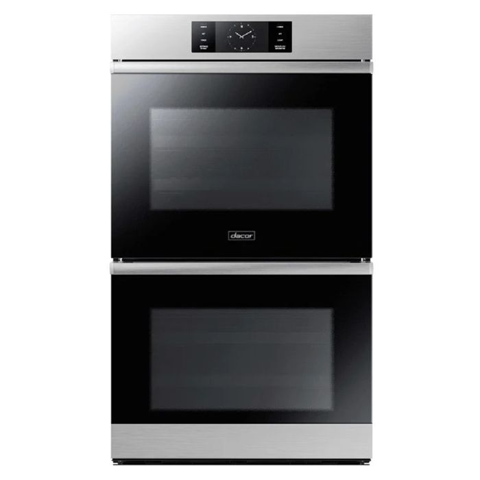 Wall oven  Dacor DOB30M977DS Stainless   Capacity  4.8 cubic feet  3,000W Watts  Built-in Width 30 inches