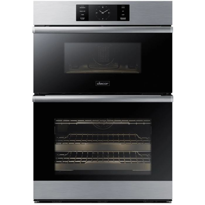 Wall oven  Dacor DOC30M977DS Stainless   Capacity  1.9 cubic feet   Built-in Width 30 inches