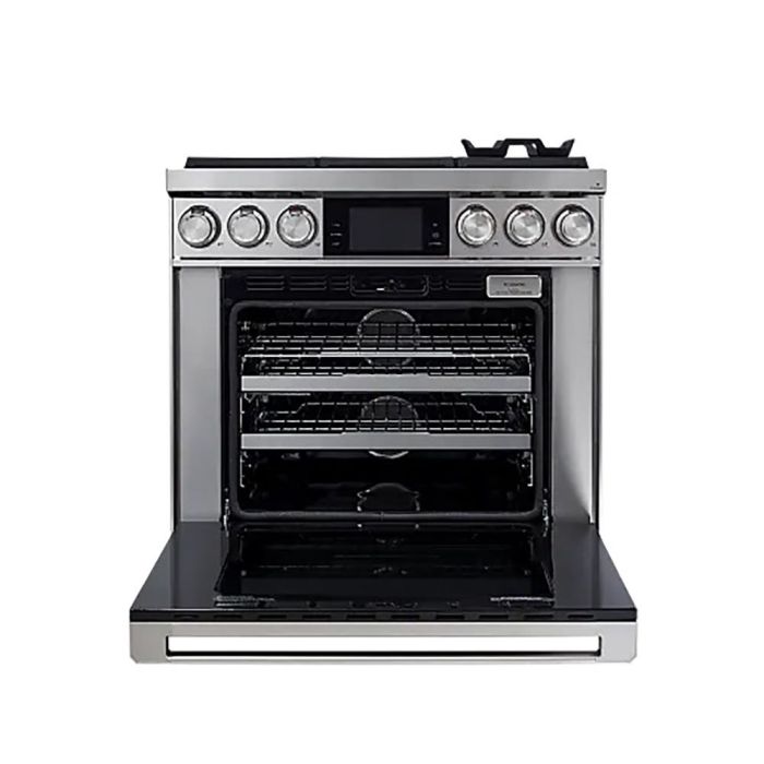36 In. Gas Range Dacor DOP36C86DLS/DA  Stainless  6 Burners     Capacity 4.8 cubic feet  3000W Watts  Width 36 inches