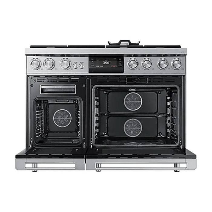 Cuisinière 48 Po. Gaz Dacor DOP48C96DLS/DA  Inox 6 bruleurs     Capacité 4.8 pieds cubes 3000W Watts  largeur 48 pouces