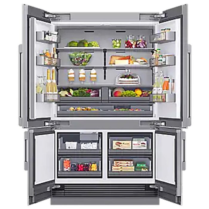 Refrigérateur Dacor DRF485300AP/DA Panneau Requis Portes françaises largeur 48 pouces Capacité 27.7 pieds cubes