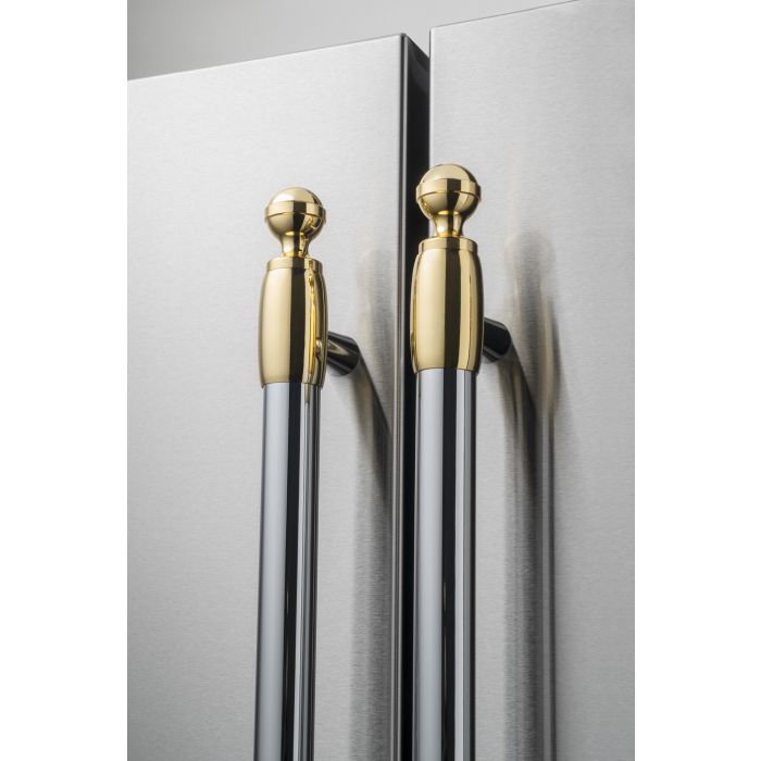 Bertazzoni Ensemble de poignées DS2HERTGO Or en Or présenté par Corbeil Electroménager