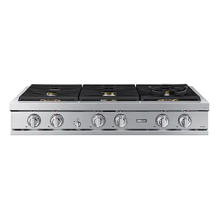 Cooktop Dacor DTT48T960GM/DA Gas 6 elements presented by Corbeil