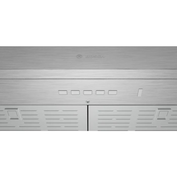 Hotte Sous armoires 30 Po. 600 Pieds cubes par minute Bosch DUH80553UC Inox Installation Montage mural  600 pieds cubes par minute