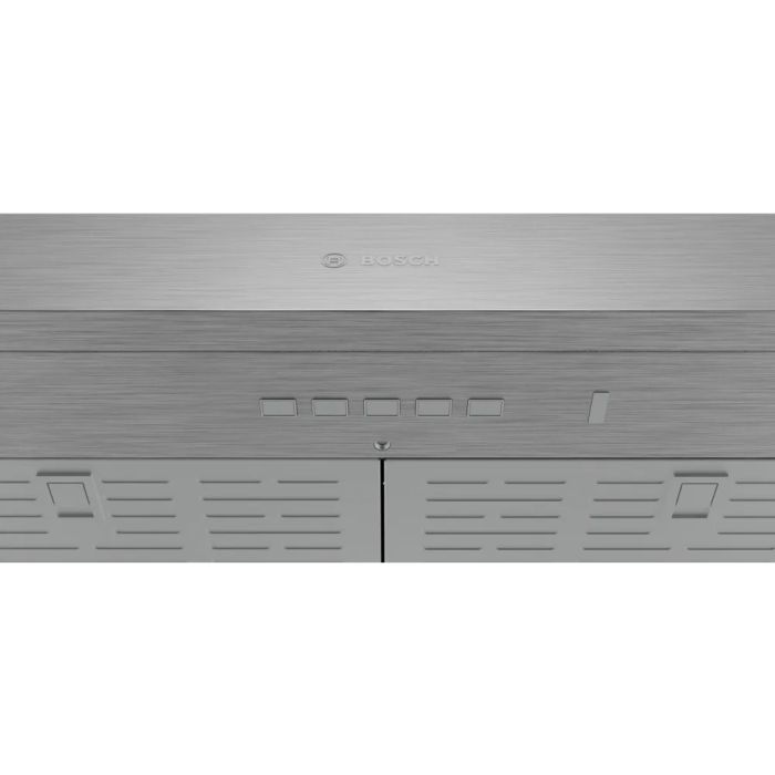 Hotte Sous armoires 30 Po. 802 Pieds cubes par minute Bosch DUHP0853UC Inox Installation Montage mural  802 pieds cubes par minute