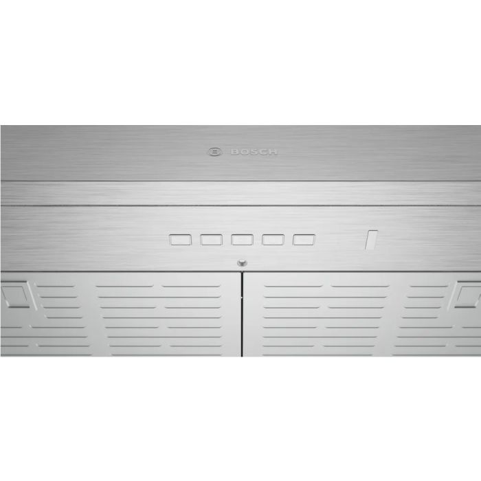 Hotte Sous armoires 36 Po. 800 Pieds cubes par minute Bosch DUHP6853UC Inox Installation Montage mural  800 pieds cubes par minute