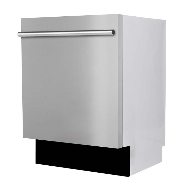 23.56 In. 48 dB Dishwasher Blomberg DW51600SS width 24 inches  48 Decibels  6 cycles  Built-in