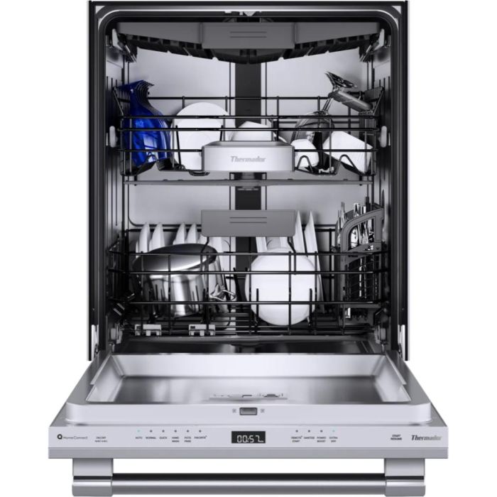 Lave-vaisselle Thermador DWHD640EFP 48 dB 23.56 Po. Decibels 48   8 cycles Encastrable   largeur 24 pouces