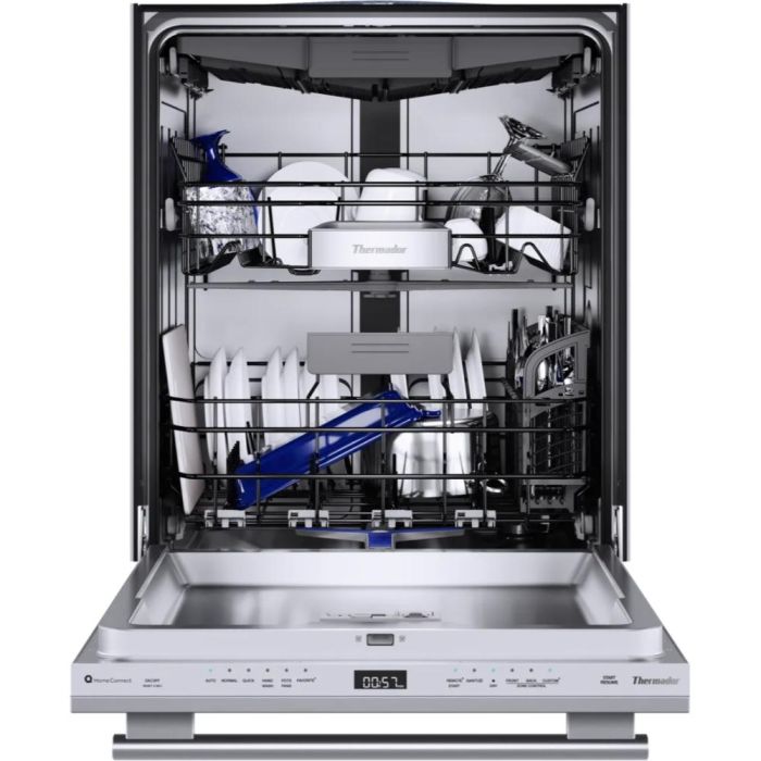 Lave-vaisselle Thermador DWHD660EFM 44 dB 23.56 Po. Decibels 44   9 cycles Encastrable   largeur 24 pouces