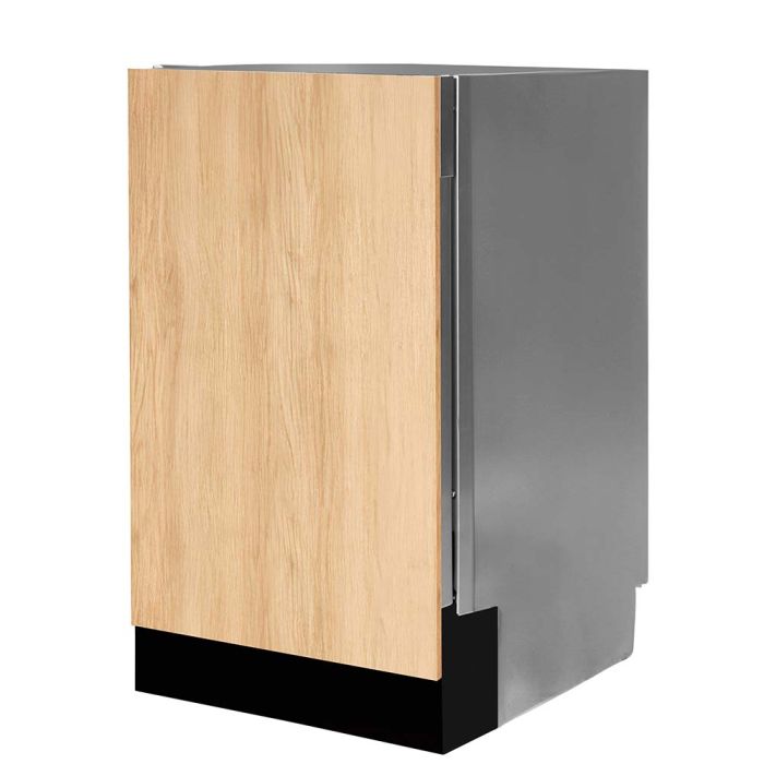17.62 In. 48 dB Dishwasher Blomberg DWS51502FBI width 18 inches  48 Decibels  5 cycles  Built-in