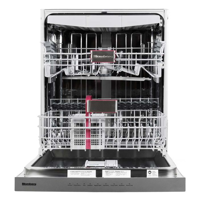 23.56 In. 45 dB Dishwasher Blomberg DWT52800SSIH width 24 inches  45 Decibels  8 cycles  Built-in