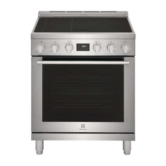 Cuisinière 30 Po. Induction Electrolux ECFI3068AS  Inox 4 bruleurs     Capacité 4.6 pieds cubes   largeur 30 pouces