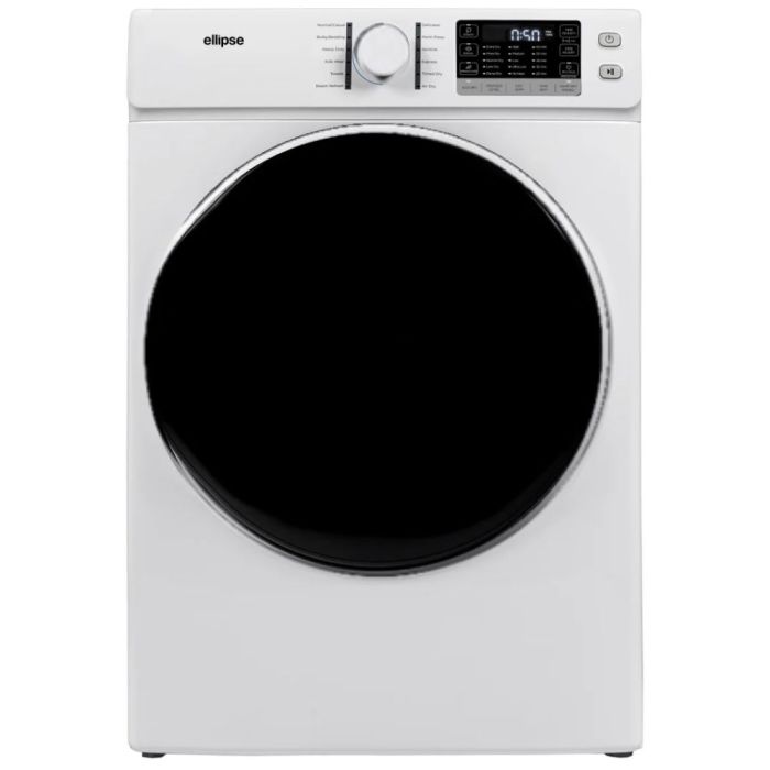 Dryer Ellipse ELDF278W 8 cu. ft. in White  Capacity 8 cubic feet Cycles 12   Freestanding  Drying system Ventilated