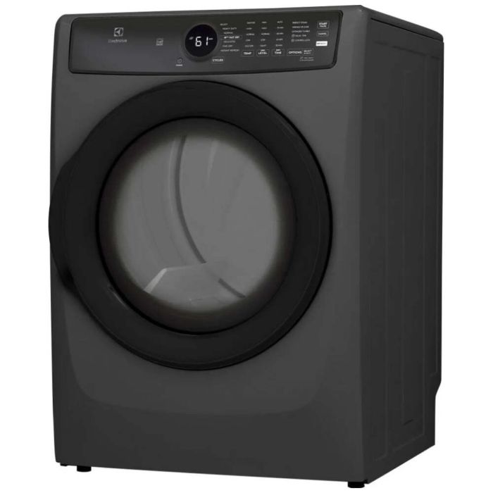 Sécheuse Electrolux ELFE743CAT 8 pi. cu.   Capacité  8 pieds cubes  Cycles 7   Autoportant   Système de séchage Ventilé/Vapeur