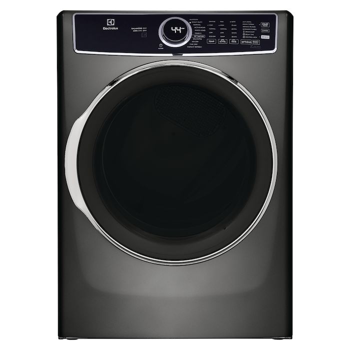 Dryer Electrolux ELFE763CAT 8 cu. ft. in Titanium  Capacity 8 cubic feet Cycles 11   Freestanding  Drying system Ventilated/Steam