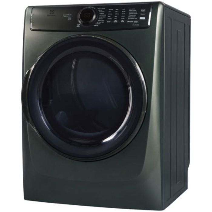 Sécheuse Electrolux ELFE773CAA 8 pi. cu.   Capacité  8 pieds cubes  Cycles 11   Autoportant   Système de séchage Ventilé/Vapeur