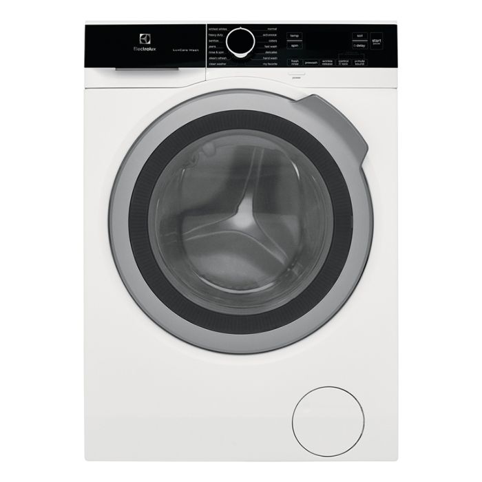 Laveuse Electrolux Chargement frontal ELFW4222AW 2.8 pi. cu.   Capacité 2.8 pieds cubes  4 cycles   Superposable   cuve Acier Inoxydable