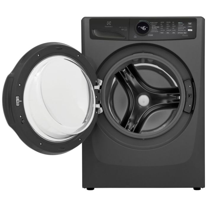 4.5 cu. ft. Front load Washer  Electrolux ELFW7437AT   Capacity  4.5 cubic feet  7 cycles   Freestanding   Stainless Steel tub