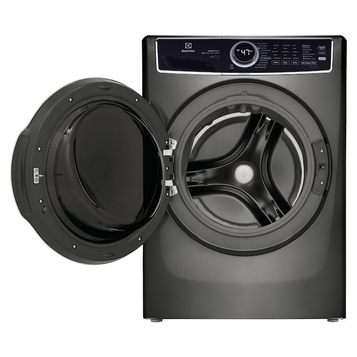 Laveuse Electrolux Chargement frontal ELFW7637AT 5.2 pi. cu.   Capacité 5.2 pieds cubes  11 cycles   Autoportant   cuve Acier Inoxydable