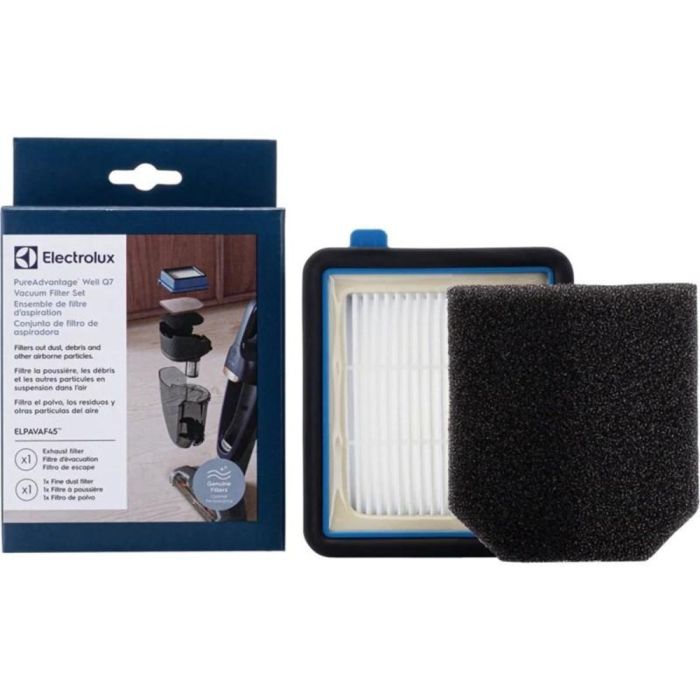 Ensemble de filtres pour aspirateur Electrolux ELPAVAF45 en Noir présenté par Corbeil Electroménager
