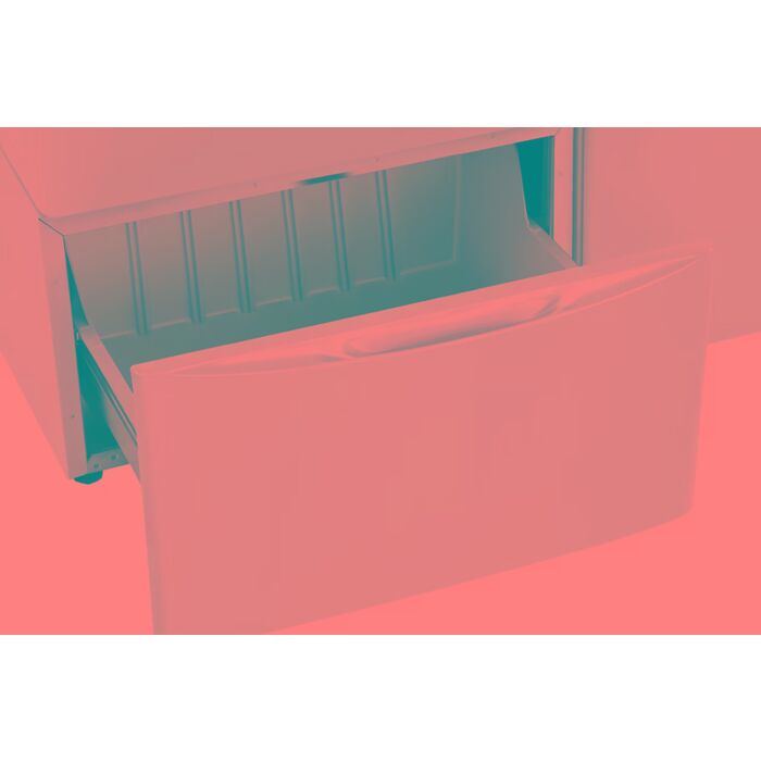 Socle avec tiroir de rangement spacieux Electrolux ELPWD27MW en Blanc présenté par Corbeil Electroménager