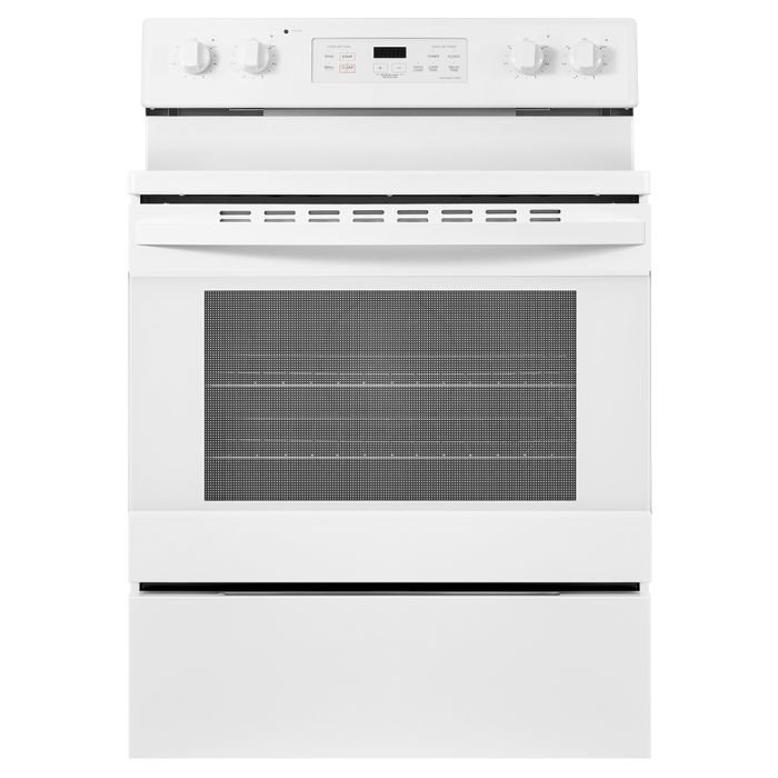 30 In. Ceramic Glass Range Ellipse ERHS306W  White  4 Burners     Capacity 5.2 cubic feet  3 000 W Watts  Width 30 inches