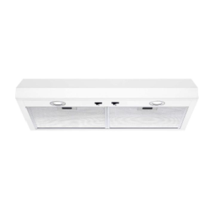 30 In. Under Cabinet Hood  300 Cubic feet per minute Ellipse EV303RW White  Built-in  300 cubic feet per minute